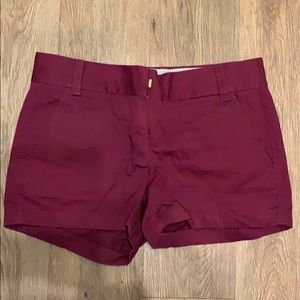 [J.CREW] Eggplant Shorts